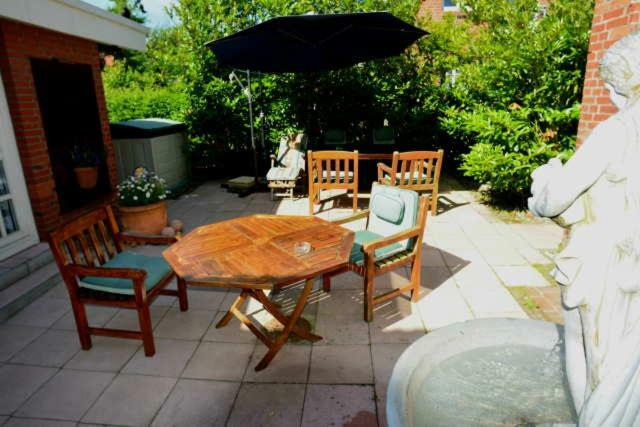 Landjaegerhaus Am Suedstrand - Wohnung 1 + 3 威克奥夫弗尔 外观 照片